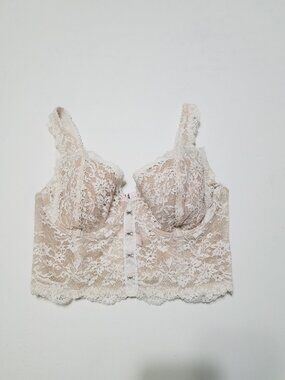 Victoria's Secret Dream Angels Lined Demi Bra Lace Size 32C